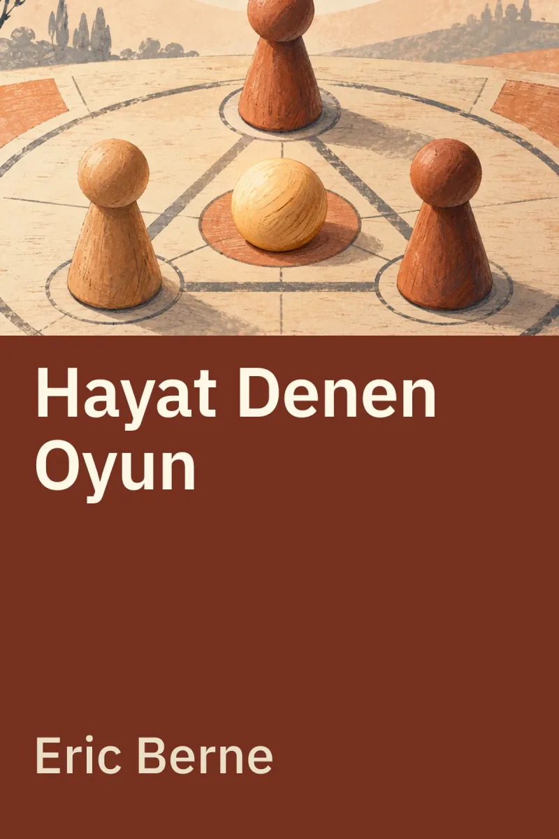 Hayat Denen Oyun — Eric Berne özgün kitap illüstrasyonu