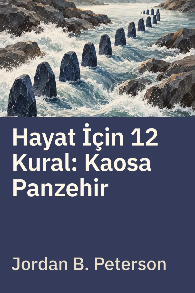 Hayat İçin 12 Kural: Kaosa Panzehir — Jordan B. Peterson özgün kitap illüstrasyonu