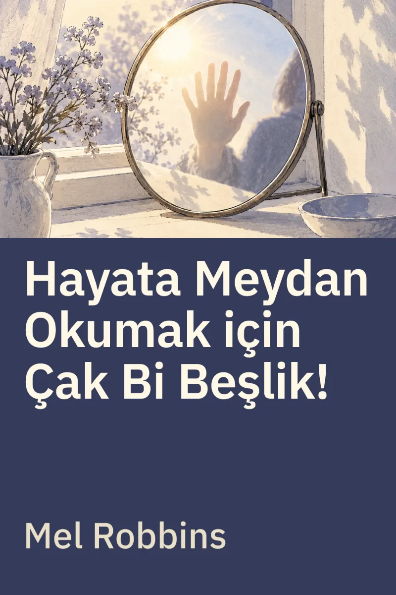 Hayata Meydan Okumak için Çak Bi Beşlik! — Mel Robbins özgün kitap illüstrasyonu