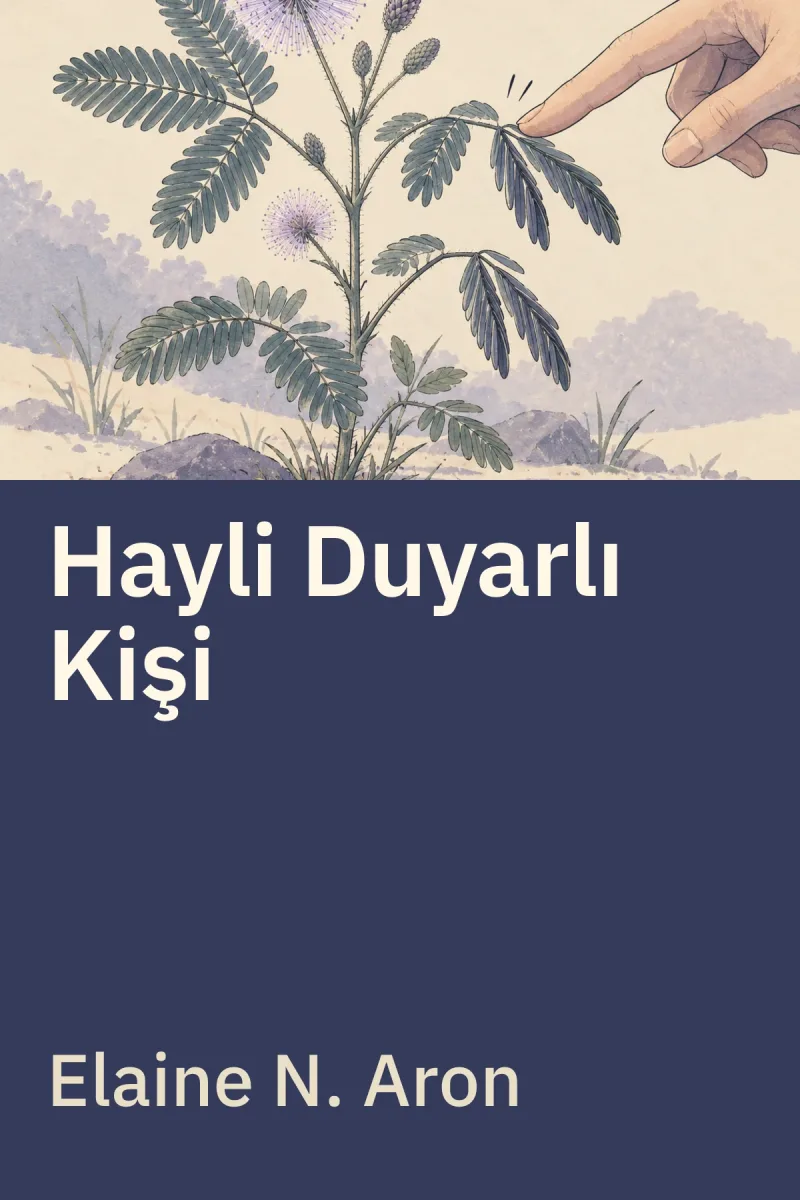 Hayli Duyarlı Kişi — Elaine N. Aron özgün kitap illüstrasyonu