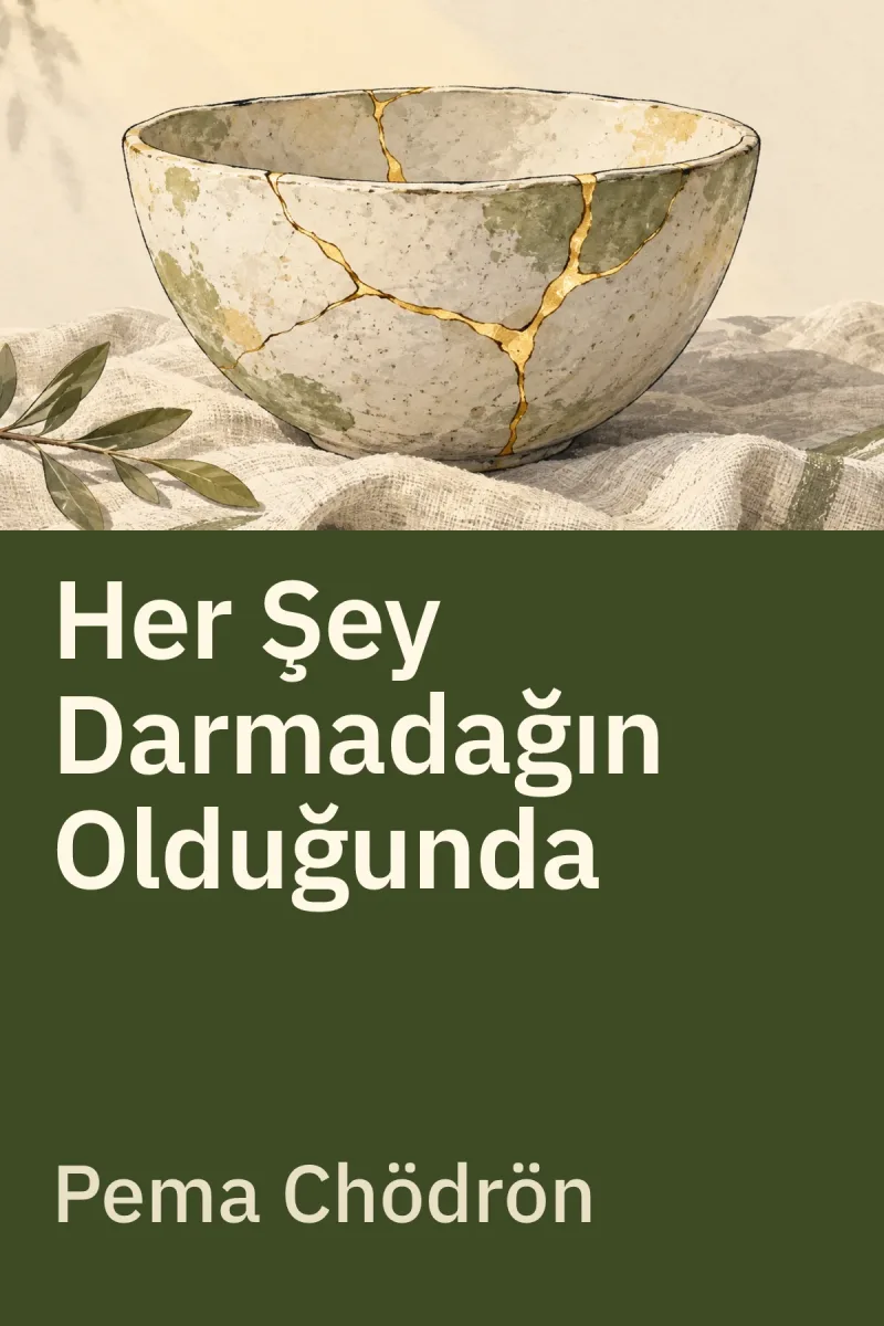 Her Şey Darmadağın Olduğunda — Pema Chödrön özgün kitap illüstrasyonu