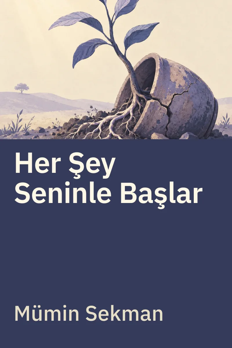 Her Şey Seninle Başlar — Mümin Sekman özgün kitap illüstrasyonu