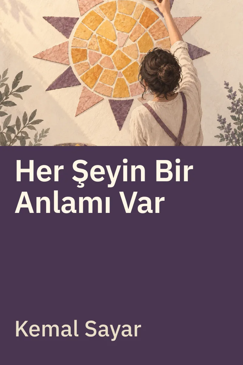 Her Şeyin Bir Anlamı Var — Kemal Sayar özgün kitap illüstrasyonu