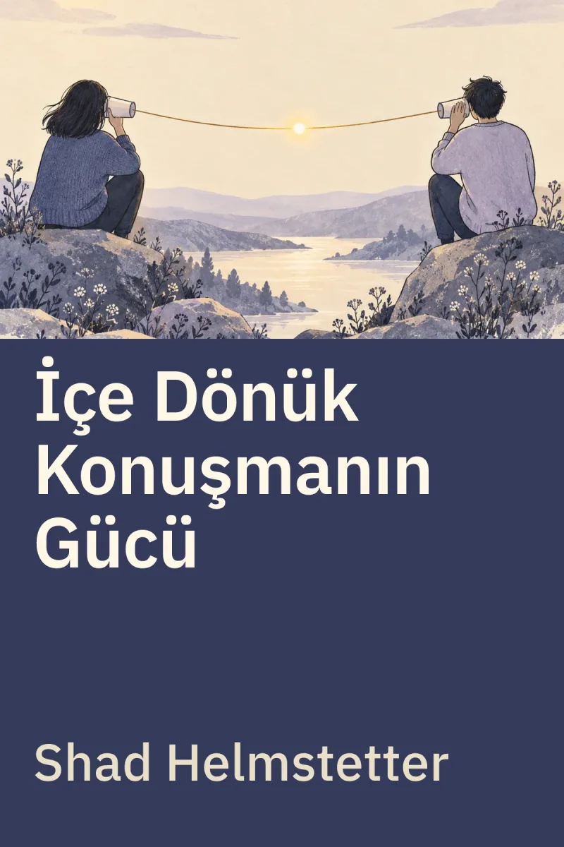 İçe Dönük Konuşmanın Gücü — Shad Helmstetter özgün kitap illüstrasyonu