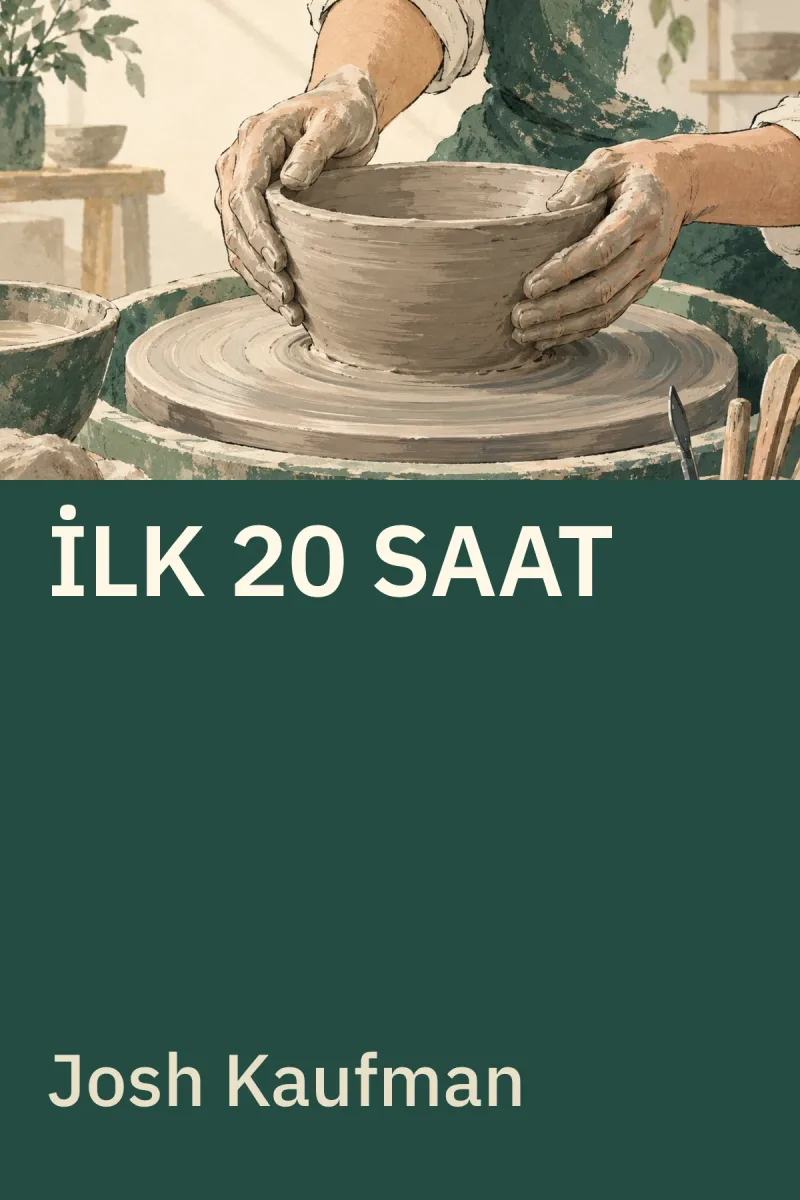İLK 20 SAAT — Josh Kaufman özgün kitap illüstrasyonu