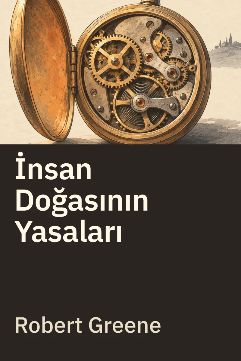 İnsan Doğasının Yasaları — Robert Greene özgün kitap illüstrasyonu