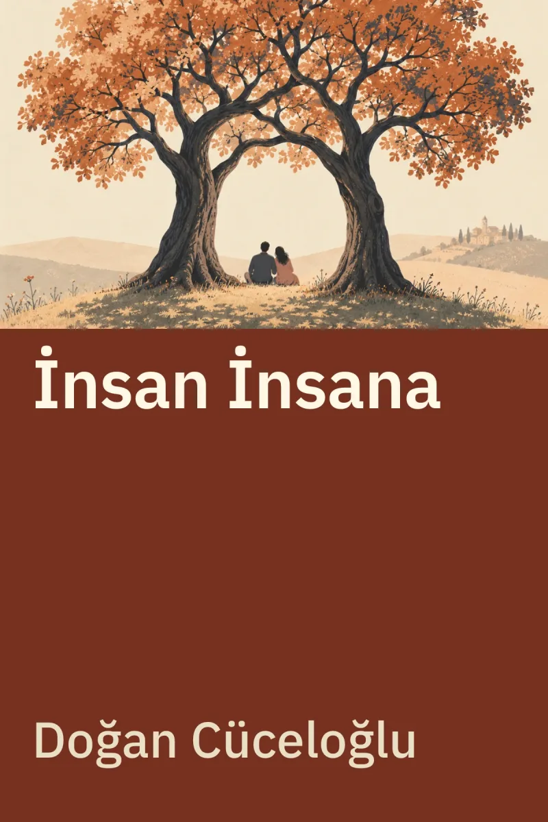 İnsan İnsana — Doğan Cüceloğlu özgün kitap illüstrasyonu