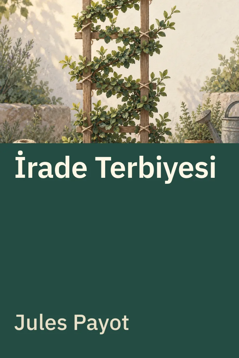 İrade Terbiyesi — Jules Payot özgün kitap illüstrasyonu
