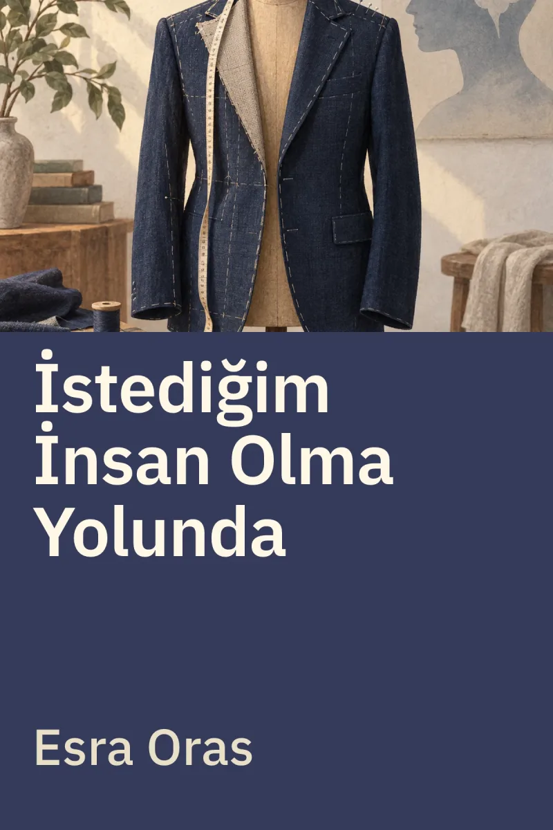 İstediğim İnsan Olma Yolunda — Esra Oraş özgün kitap illüstrasyonu