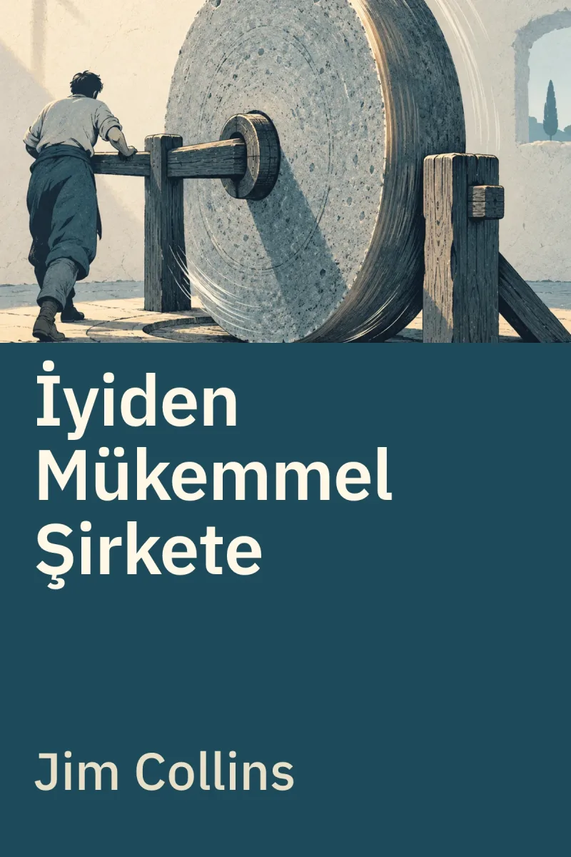 İyiden Mükemmel Şirkete — Jim Collins özgün kitap illüstrasyonu