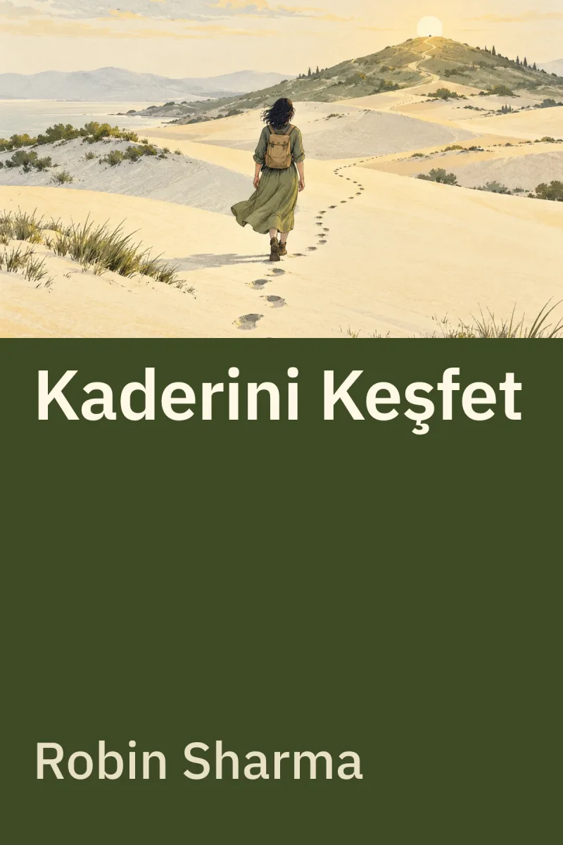 Kaderini Keşfet — Robin Sharma özgün kitap illüstrasyonu