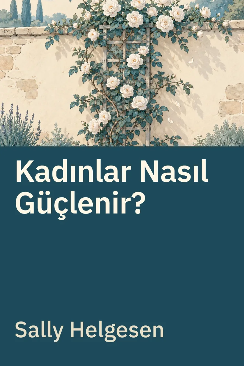 Kadınlar Nasıl Güçlenir? — Sally Helgesen özgün kitap illüstrasyonu