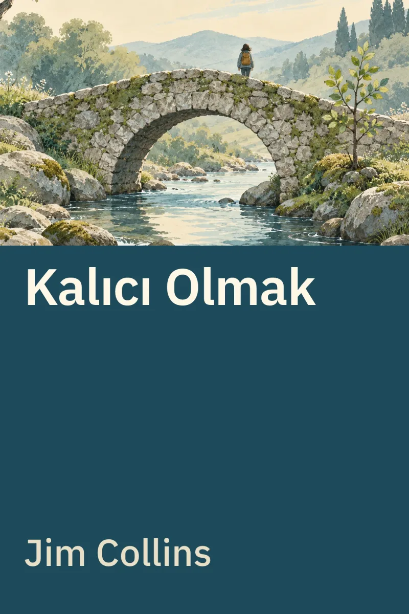 Kalıcı Olmak — Jim Collins özgün kitap illüstrasyonu