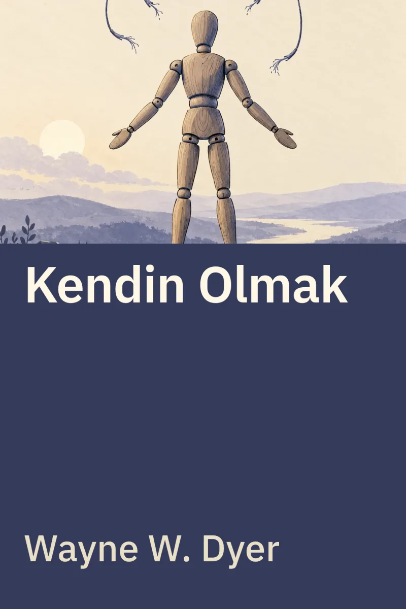Kendin Olmak: Başkalarının Sizi Yönetmesine İzin Vermeyin — Wayne W. Dyer özgün kitap illüstrasyonu