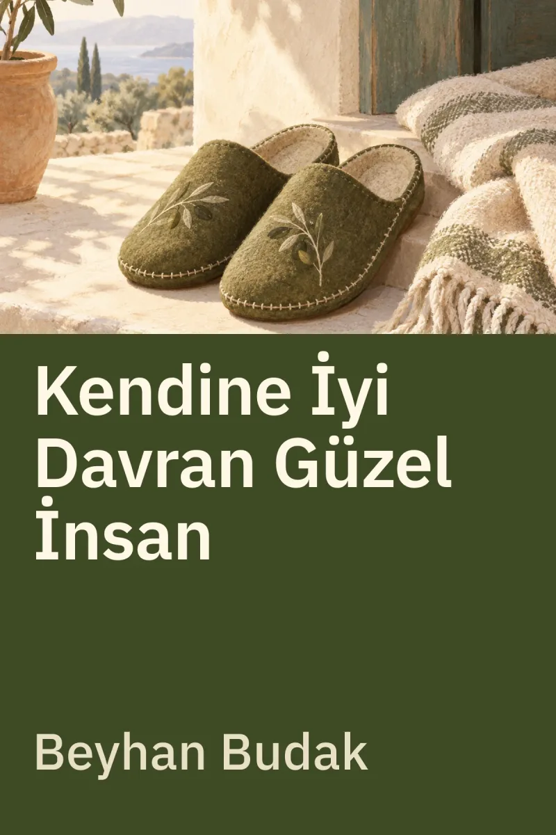 Kendine İyi Davran Güzel İnsan — Beyhan Budak özgün kitap illüstrasyonu