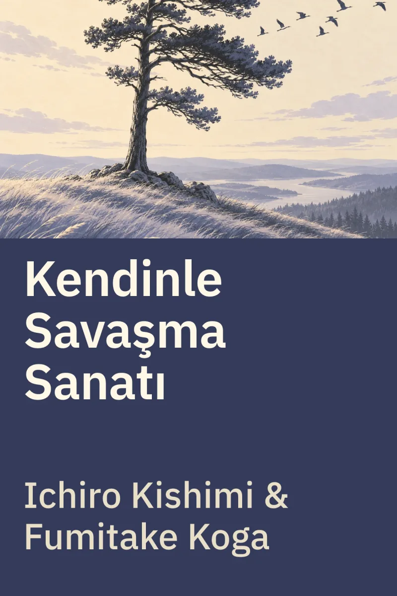 Kendinle Savaşma Sanatı — Ichiro Kishimi, Fumitake Koga özgün kitap illüstrasyonu