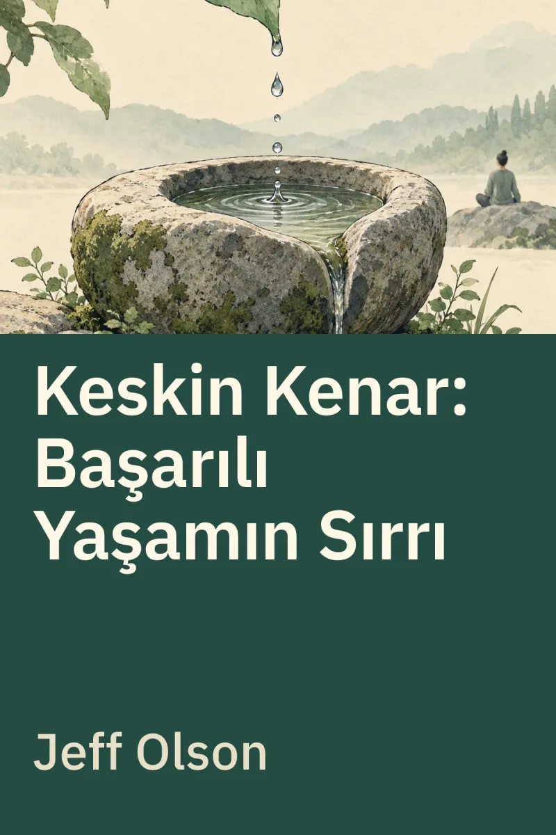 Keskin Kenar: Başarılı Yaşamın Sırrı — Jeff Olson özgün kitap illüstrasyonu