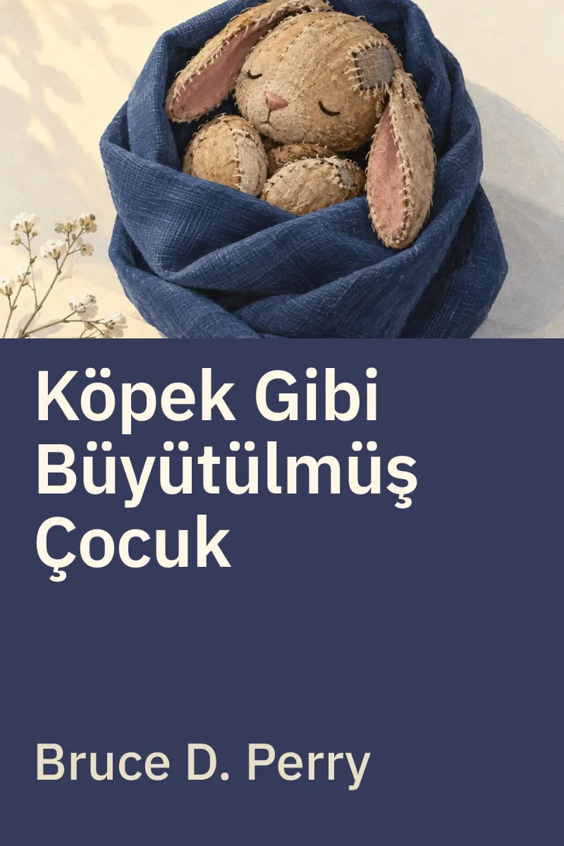 Köpek Gibi Büyütülmüş Çocuk — Bruce D. Perry özgün kitap illüstrasyonu