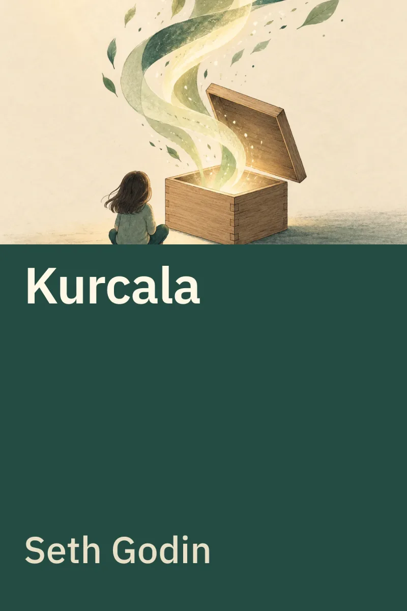 Kurcala - En Son Ne Zaman Yeni Bir Şey Yaptınız? — Seth Godin özgün kitap illüstrasyonu
