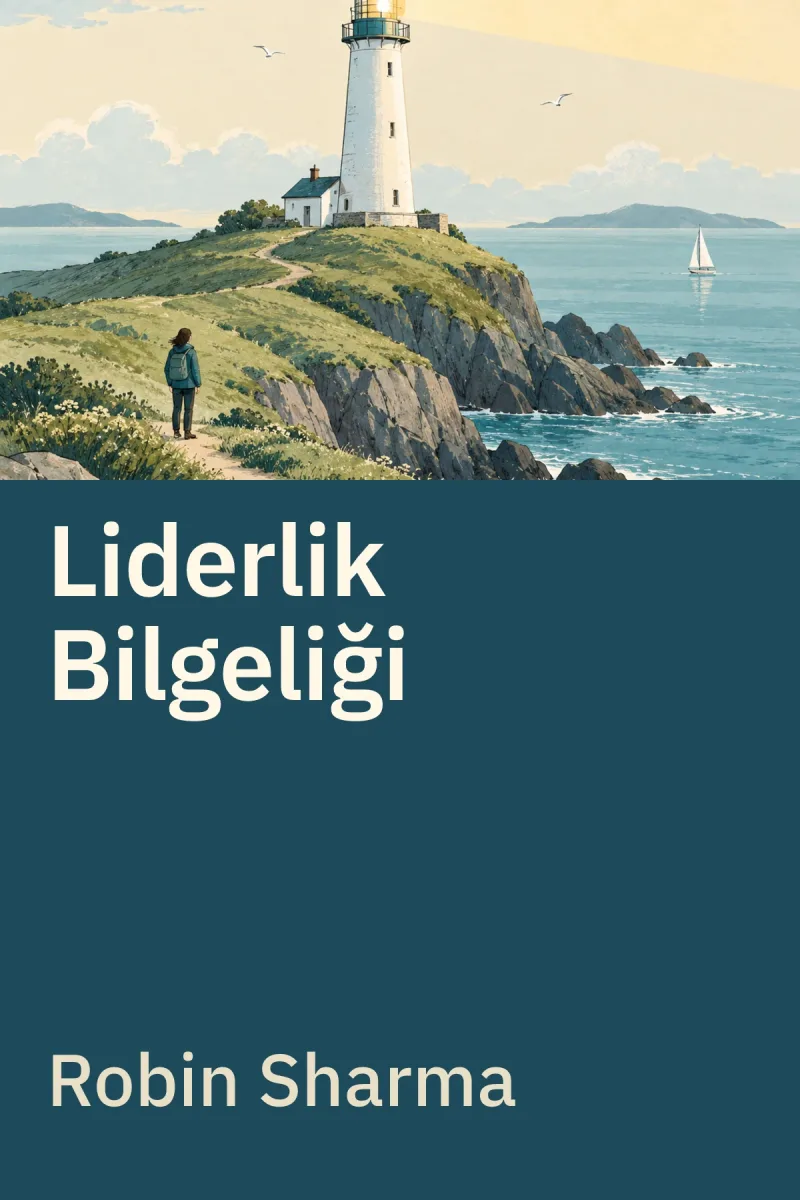 Liderlik Bilgeliği — Robin Sharma özgün kitap illüstrasyonu