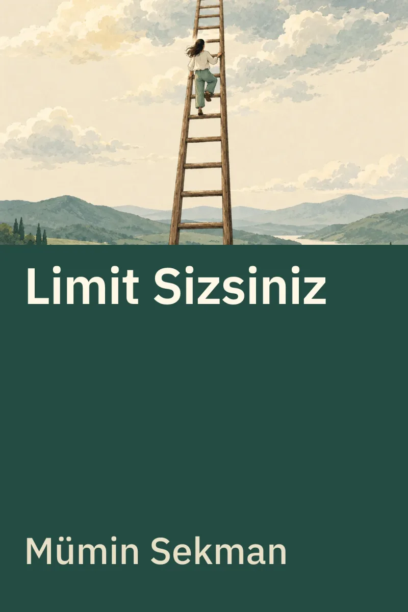 Limit Sizsiniz — Mümin Sekman özgün kitap illüstrasyonu