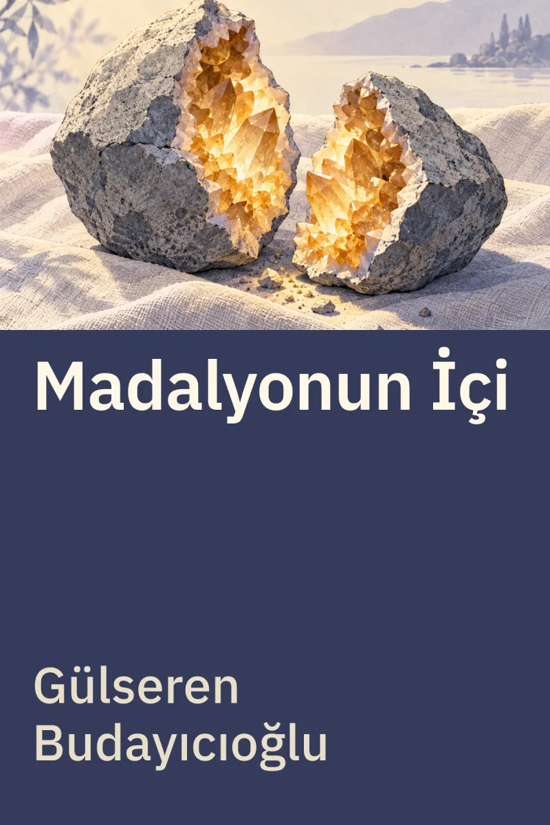 Madalyonun İçi — Gülseren Budayıcıoğlu özgün kitap illüstrasyonu
