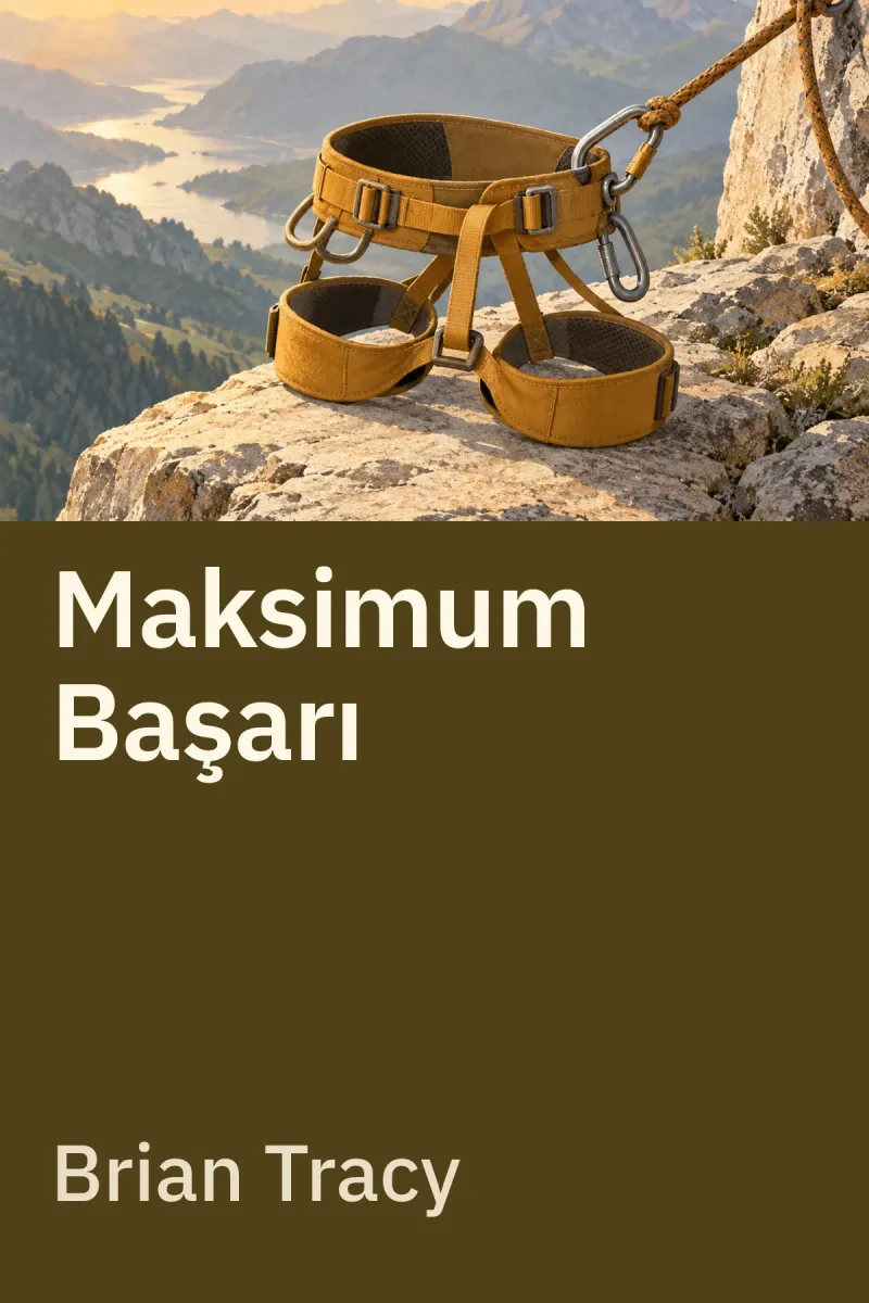 Maksimum Başarı — Brian Tracy özgün kitap illüstrasyonu
