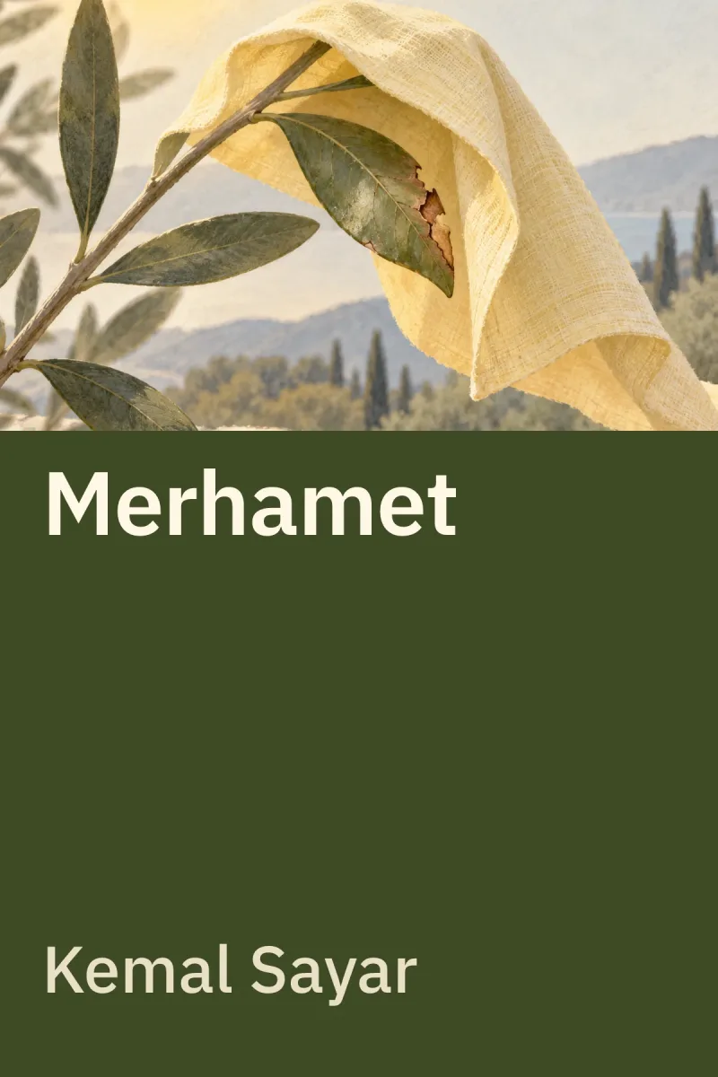 Merhamet — Kemal Sayar özgün kitap illüstrasyonu