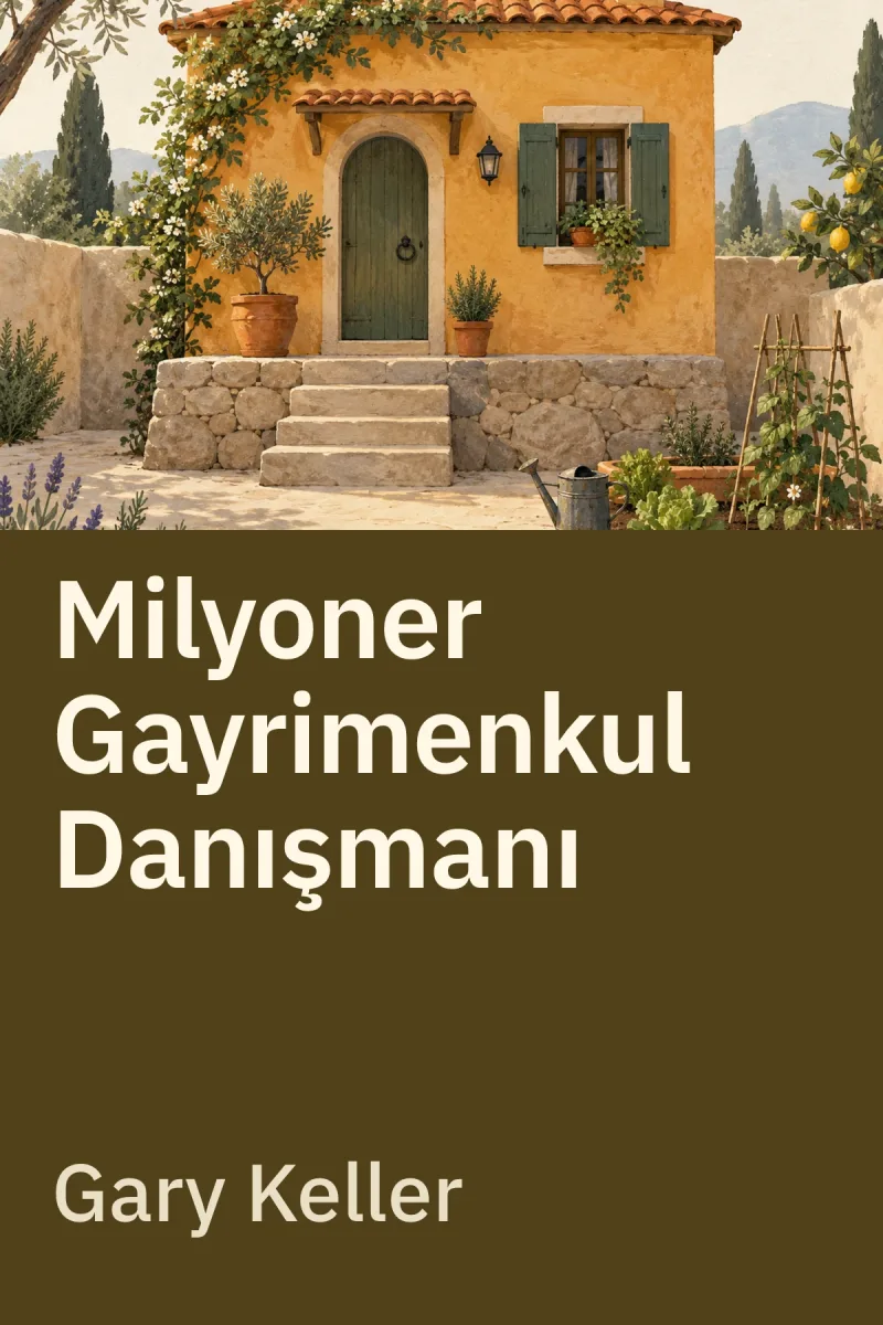 Milyoner Gayrimenkul Danışmanı — Gary Keller özgün kitap illüstrasyonu