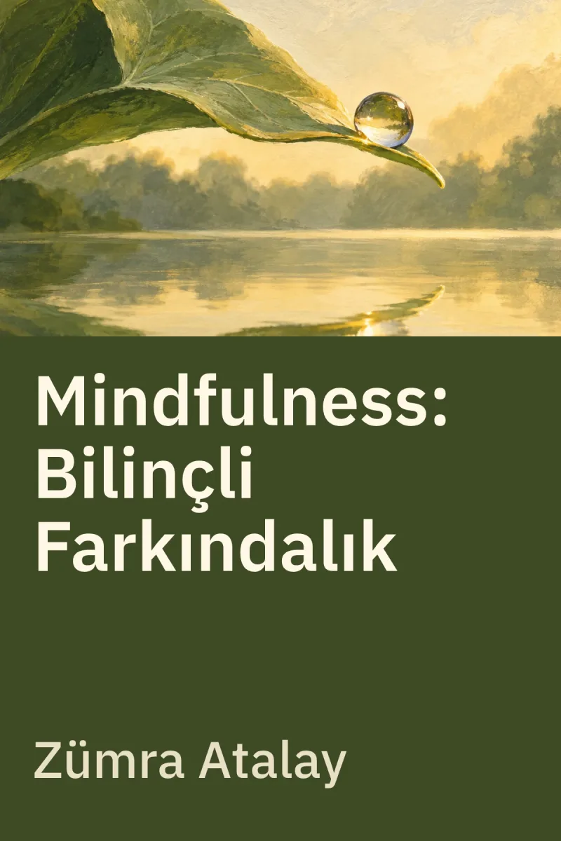 Mindfulness: Bilinçli Farkındalık — Zümra Atalay özgün kitap illüstrasyonu