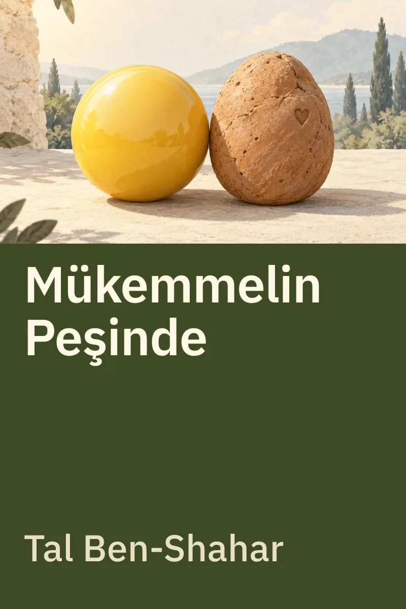 Mükemmelin Peşinde — Tal Ben-Shahar özgün kitap illüstrasyonu