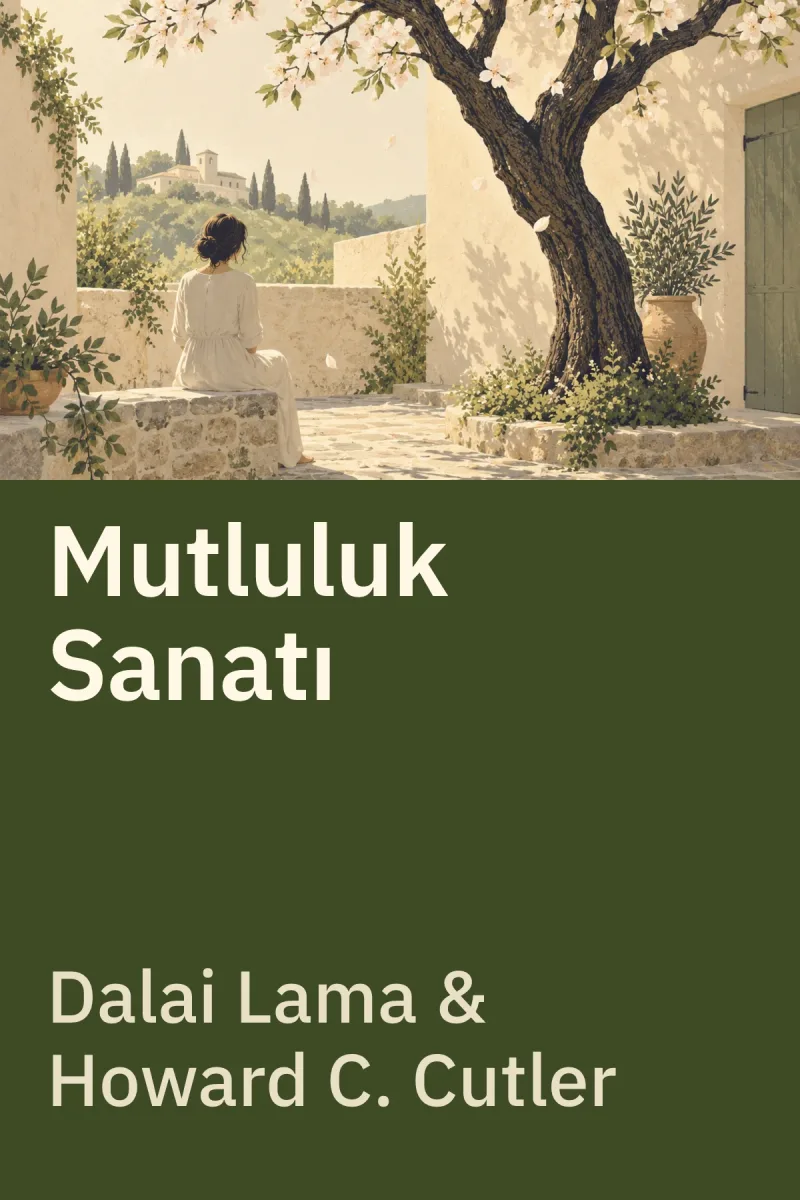 Mutluluk Sanatı — Dalai Lama, Howard C. Cutler özgün kitap illüstrasyonu