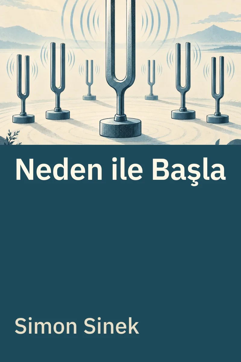 Neden ile Başla — Simon Sinek özgün kitap illüstrasyonu