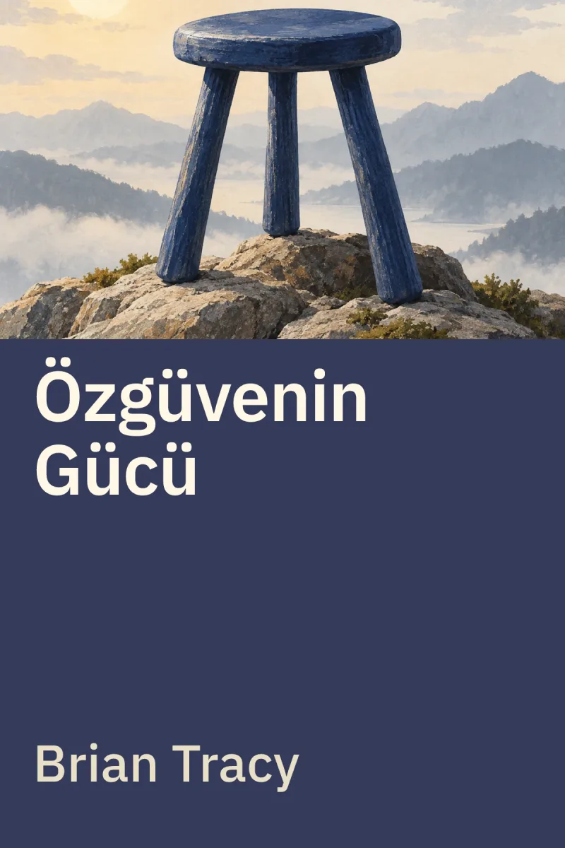 Özgüvenin Gücü — Brian Tracy özgün kitap illüstrasyonu