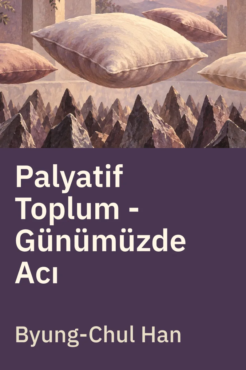 Palyatif Toplum - Günümüzde Acı — Byung-Chul Han özgün kitap illüstrasyonu