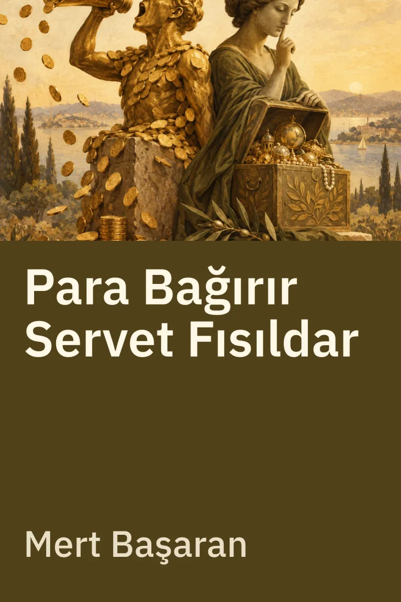 Para Bağırır Servet Fısıldar — Mert Başaran özgün kitap illüstrasyonu