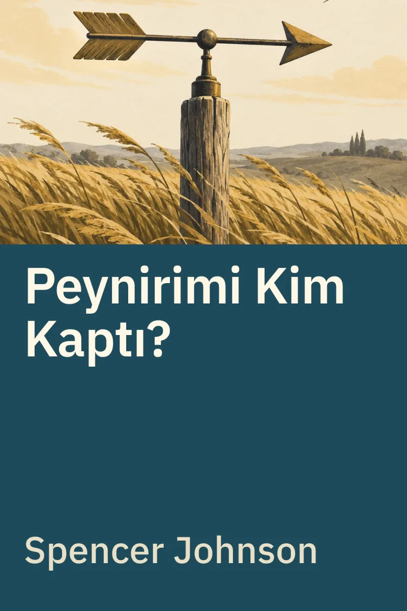 Peynirimi Kim Kaptı? — Spencer Johnson özgün kitap illüstrasyonu
