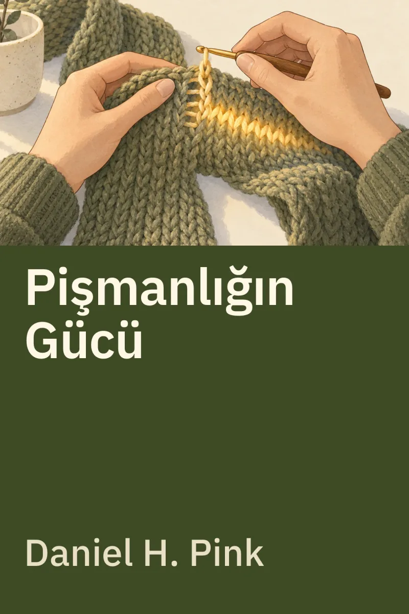 Pişmanlığın Gücü — Daniel H. Pink özgün kitap illüstrasyonu