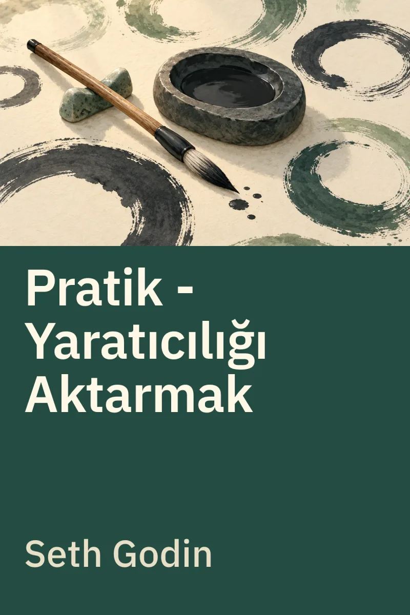Pratik - Yaratıcılığı Aktarmak — Seth Godin özgün kitap illüstrasyonu