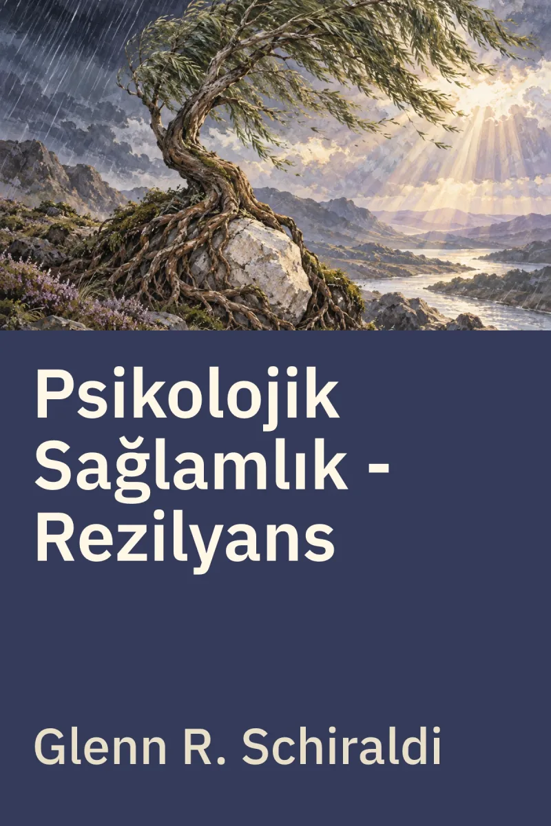 Psikolojik Sağlamlık - Rezilyans — Glenn R. Schiraldi özgün kitap illüstrasyonu