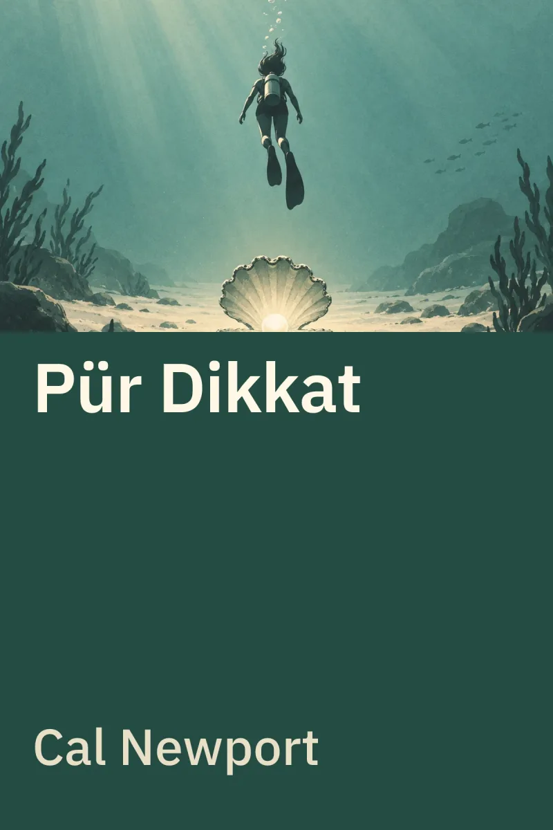 Pür Dikkat — Cal Newport özgün kitap illüstrasyonu