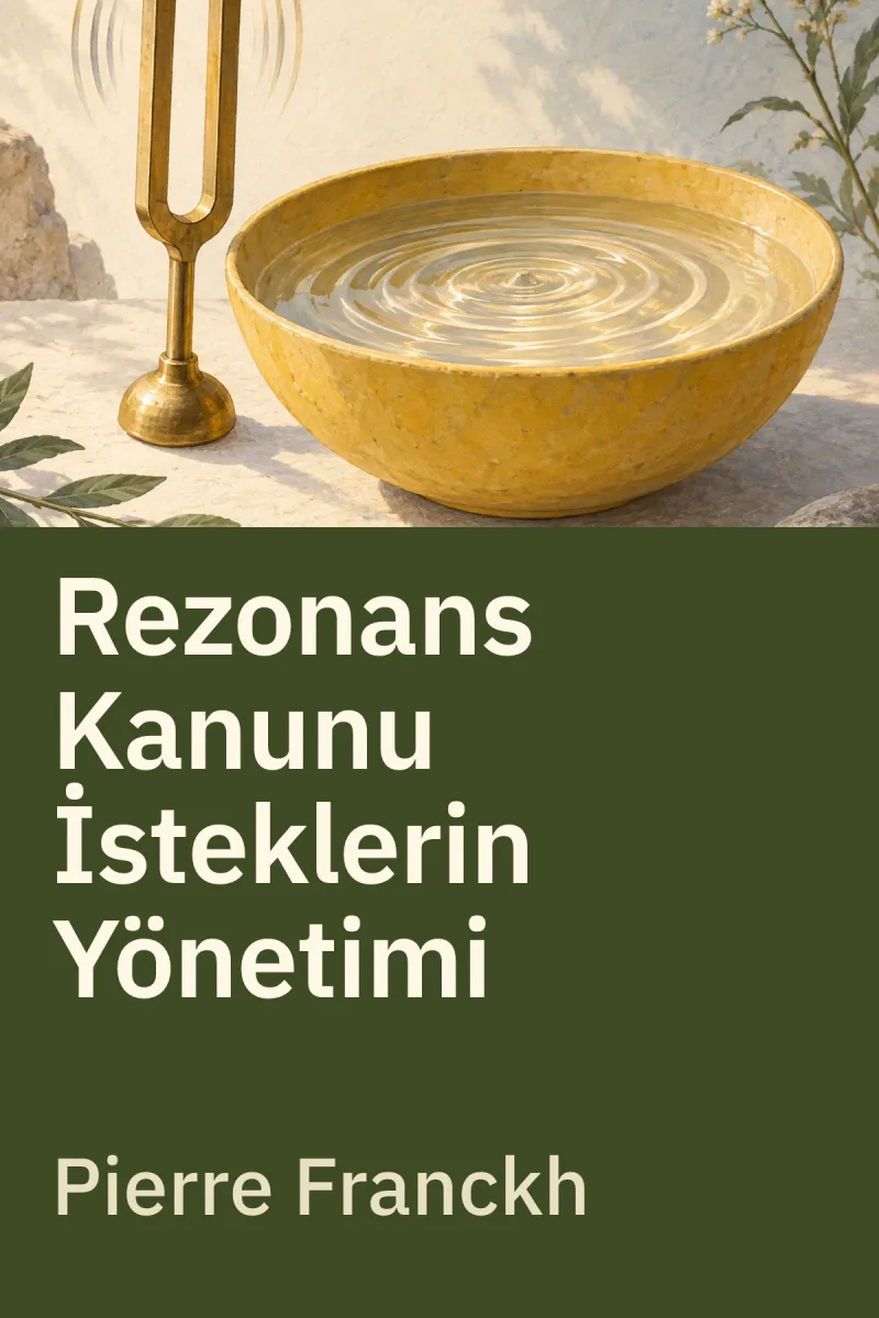 Rezonans Kanunu İsteklerin Yönetimi — Pierre Franckh özgün kitap illüstrasyonu