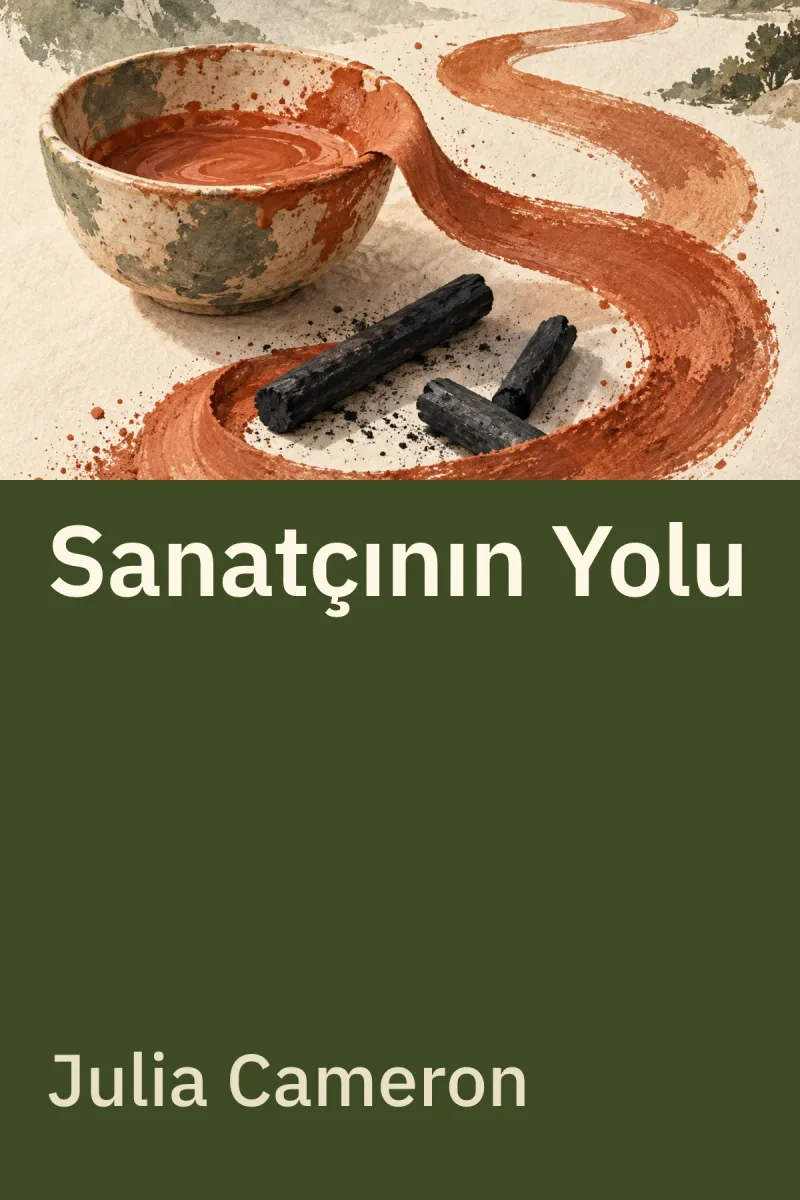 Sanatçının Yolu — Julia Cameron özgün kitap illüstrasyonu