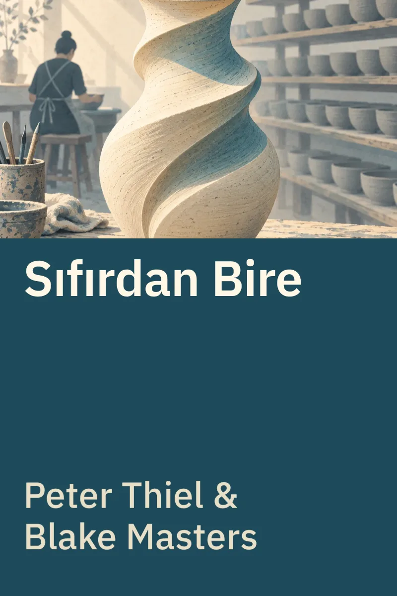 Sıfırdan Bire — Peter Thiel, Blake Masters özgün kitap illüstrasyonu
