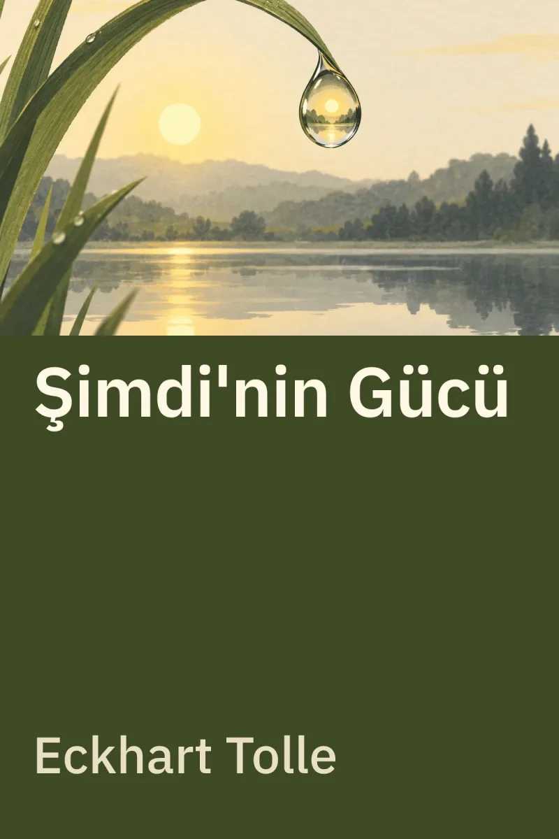 Şimdi'nin Gücü — Eckhart Tolle özgün kitap illüstrasyonu