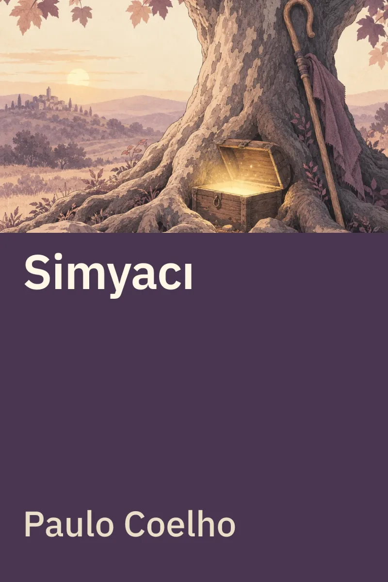 Simyacı — Paulo Coelho özgün kitap illüstrasyonu