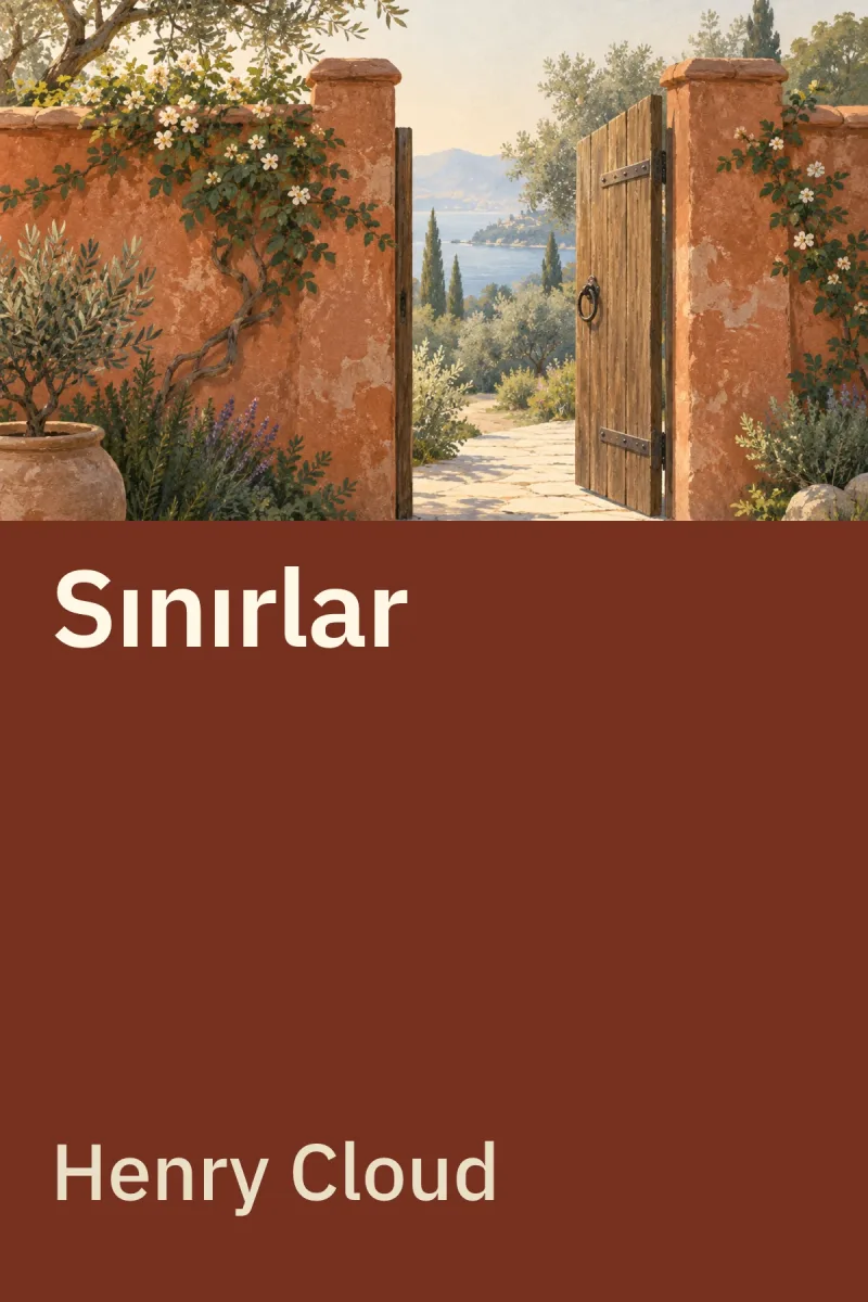 Sınırlar — Henry Cloud özgün kitap illüstrasyonu
