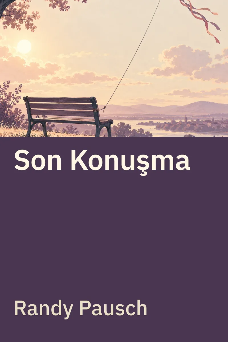 Son Konuşma — Randy Pausch özgün kitap illüstrasyonu