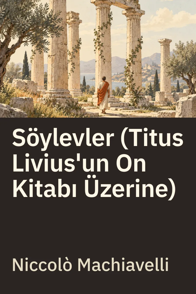 Söylevler (Titus Livius'un On Kitabı Üzerine) — Niccolò Machiavelli özgün kitap illüstrasyonu