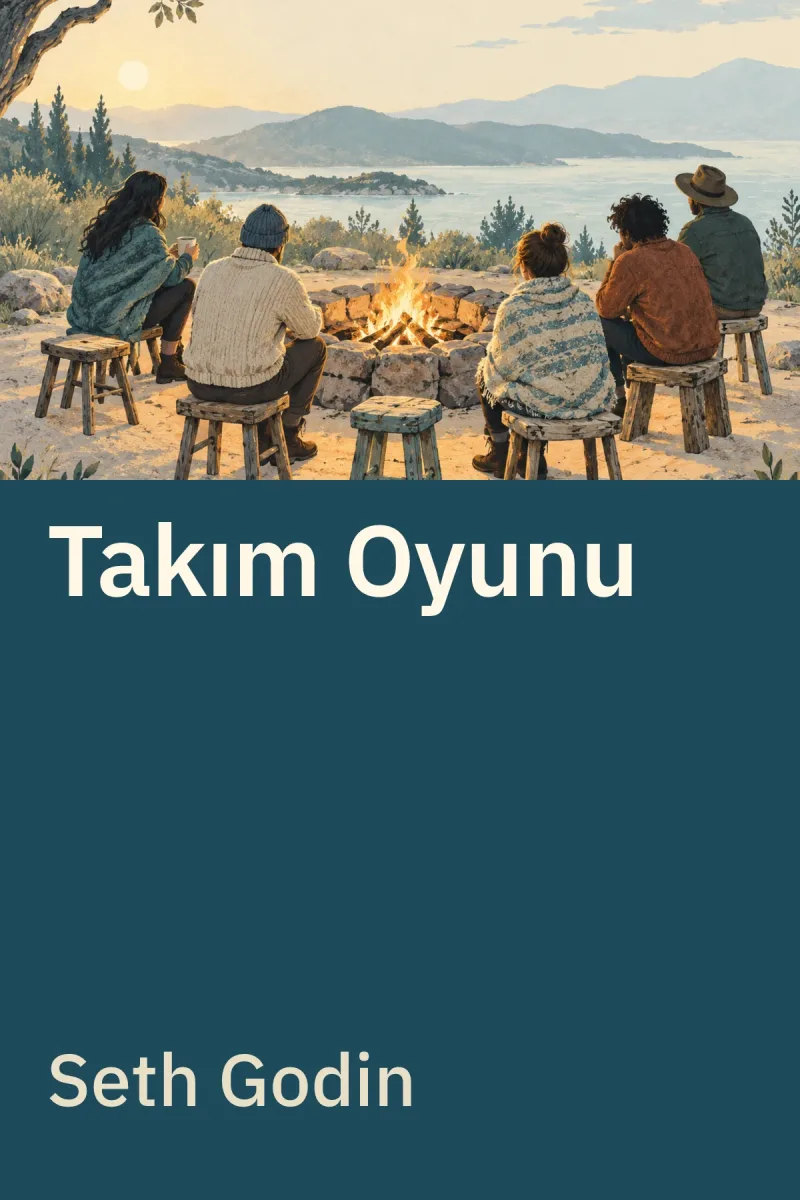 Takım Oyunu — Seth Godin özgün kitap illüstrasyonu